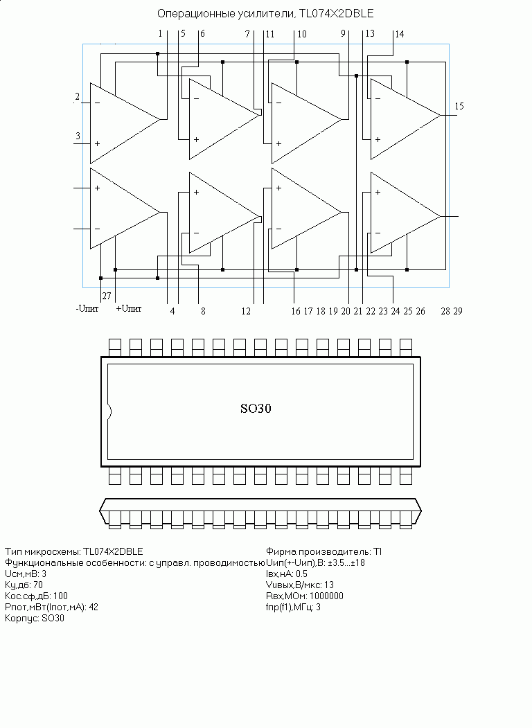       TL074X2DBLE