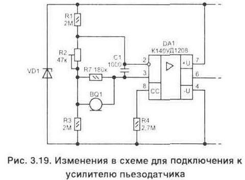 Датчики колебаний для охранной сигнализации