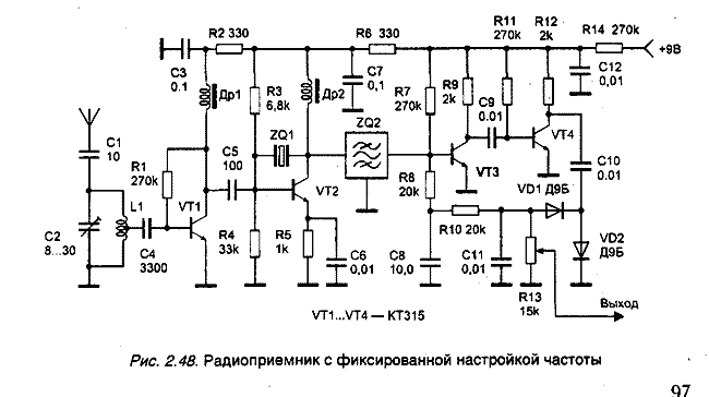 Радиоприемные устройства AM сигналов высокой чувствительности