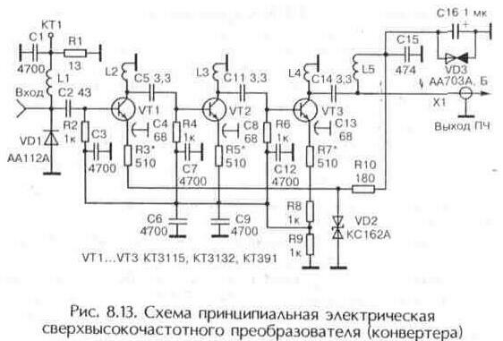 Высокочастотные малошумящие преобразователи