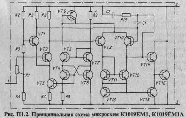 К1019ЕМ1, К1019ЕМ2