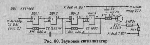 Контроль исправности сигнальных ламп