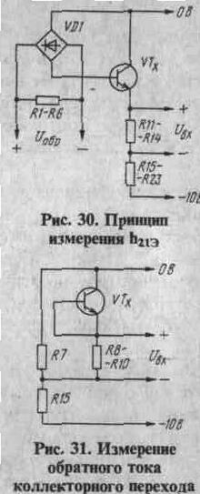 Цифровой измеритель параметров транзисторов