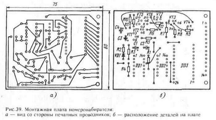 Телефонные аппараты с клавишным номеронабирателем