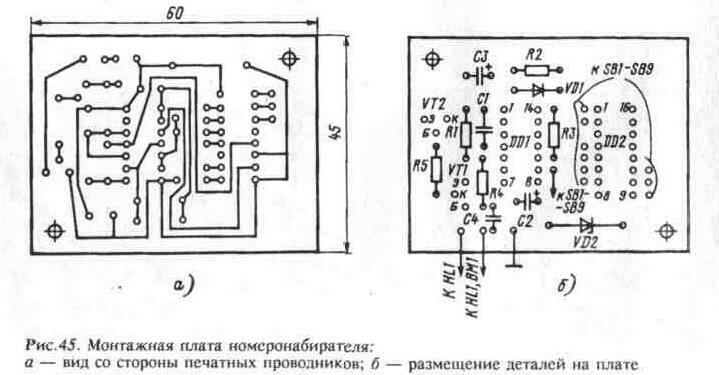 Телефонные аппараты с клавишным номеронабирателем